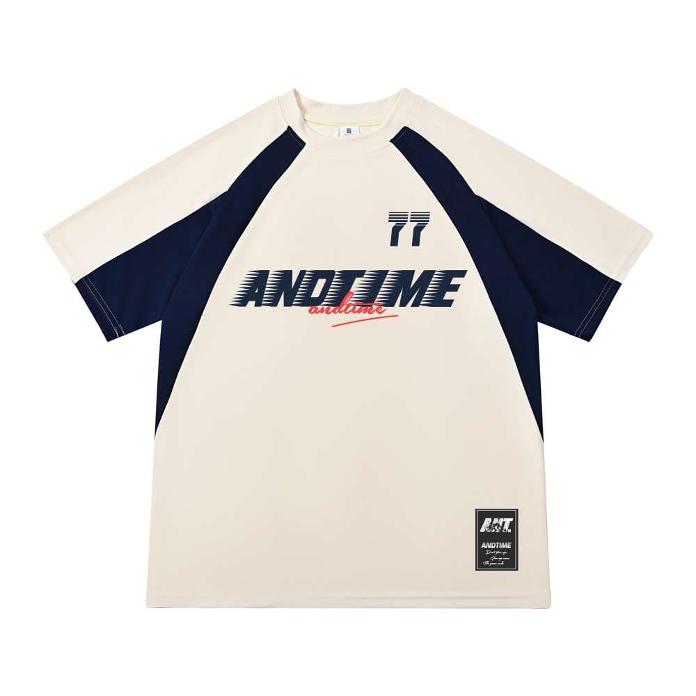 スポーツTシャツ 運動風ラグラン袖配色スポーツ半袖シャツ