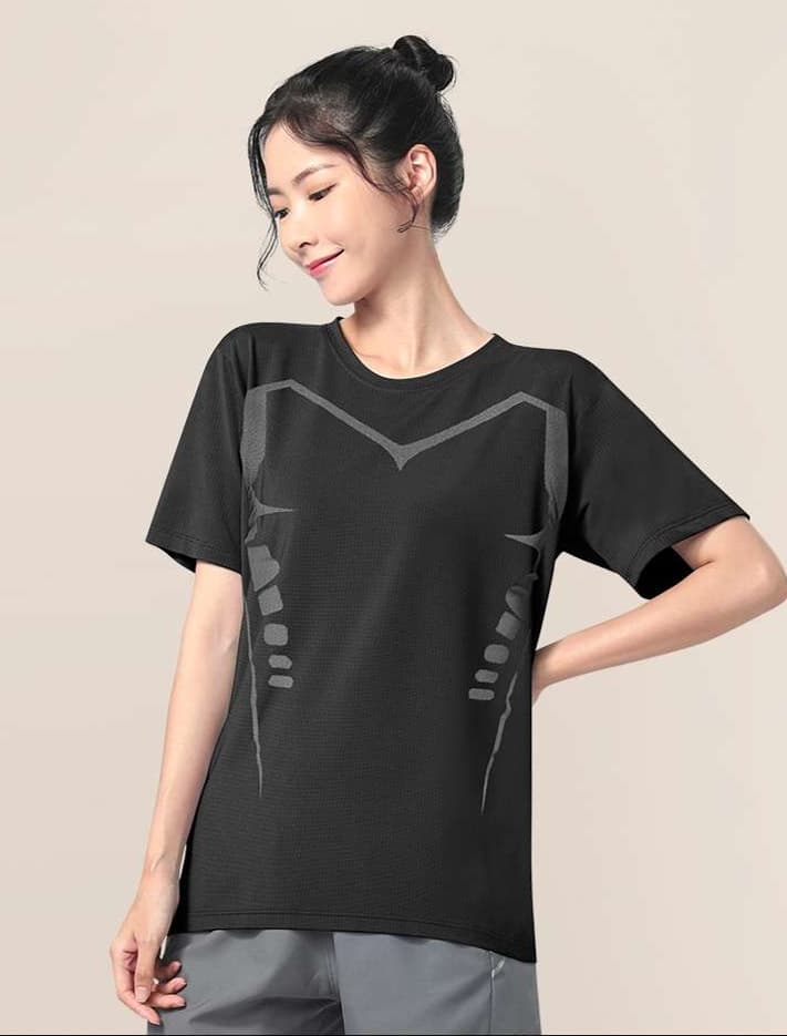 スポーツTシャツ レディース機能性スポーツ半袖シャツ