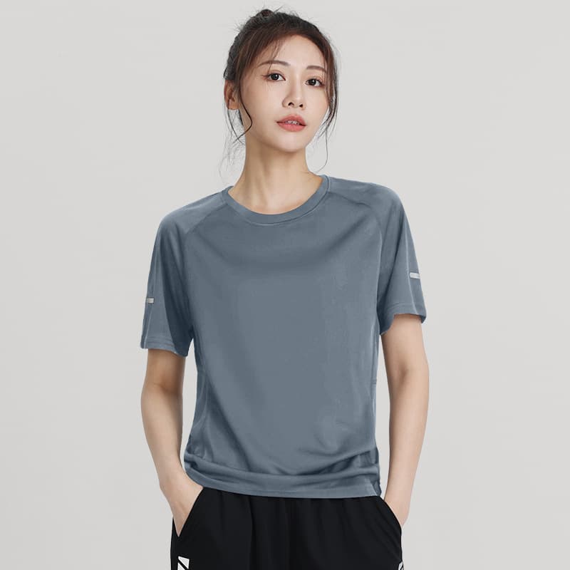 スポーツTシャツ レディース機能性スポーツ半袖シャツ