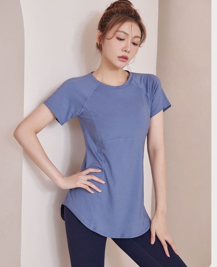 スポーツTシャツ レディース スポーツ Tシャツ 吸汗速乾 美シルエット