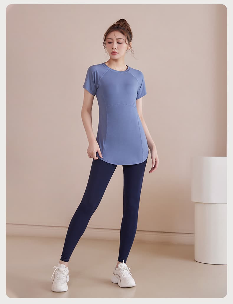 スポーツTシャツ レディース スポーツ Tシャツ 吸汗速乾 美シルエット