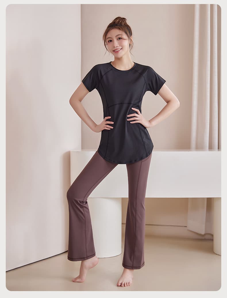 スポーツTシャツ レディース スポーツ Tシャツ 吸汗速乾 美シルエット