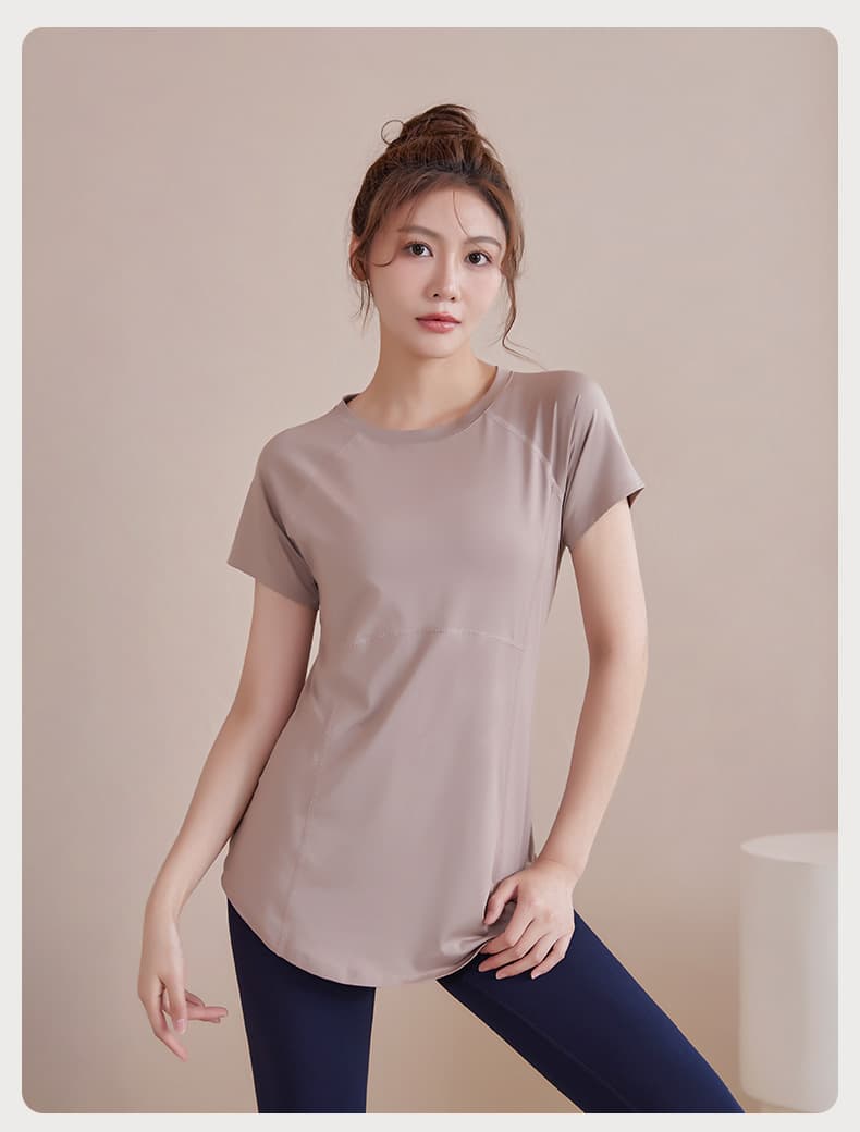 スポーツTシャツ レディース スポーツ Tシャツ 吸汗速乾 美シルエット