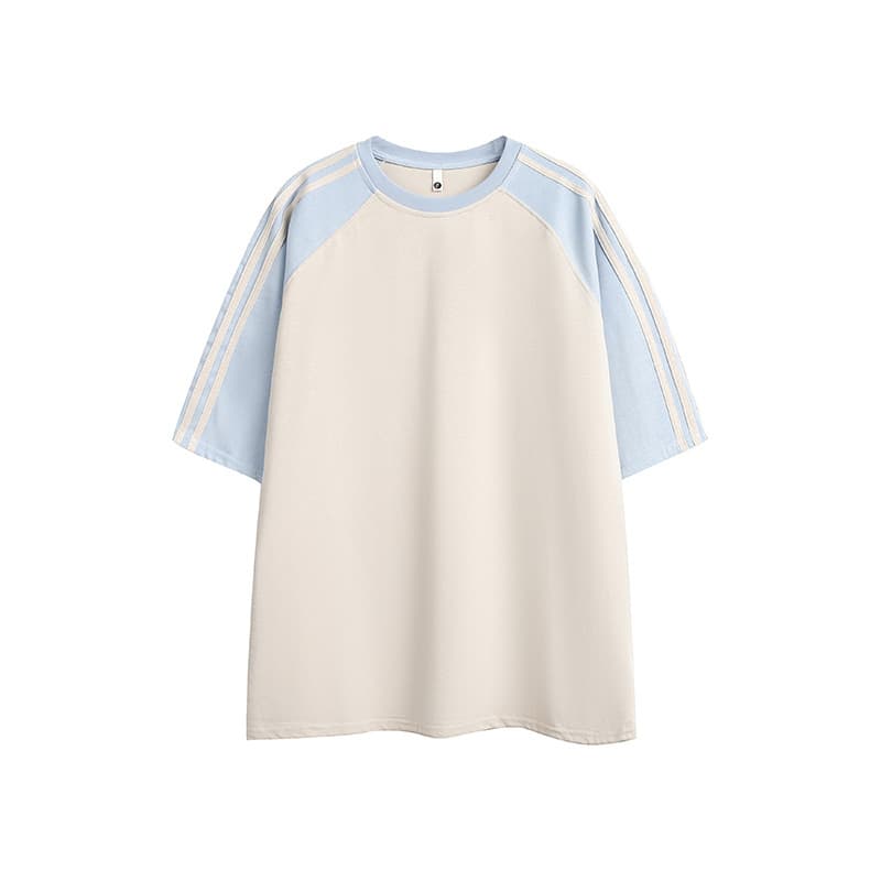 スポーツTシャツ 男女兼用スポーツ風半袖シャツ カジュアル