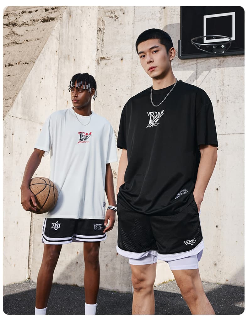 スポーツTシャツ ストリートバスケ半袖ウェア