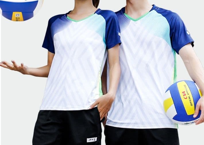 スポーツTシャツ バレーボール 爽快ラインバレーボールユニフォーム