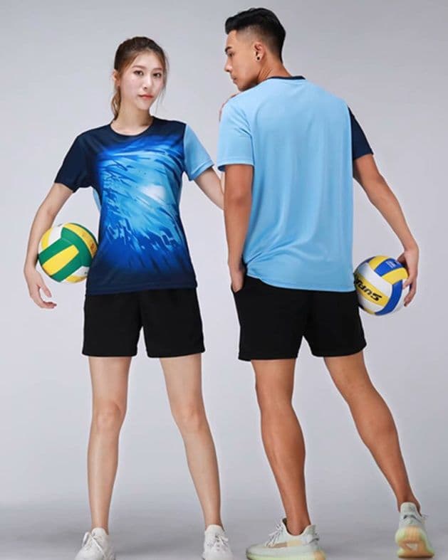 スポーツTシャツ バレーボール 躍動感あふれるバレーボールウェア