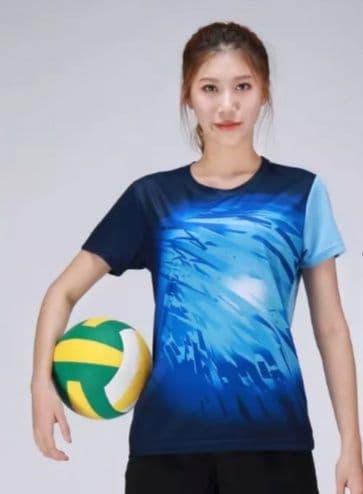 スポーツTシャツ バレーボール 躍動感あふれるバレーボールウェア