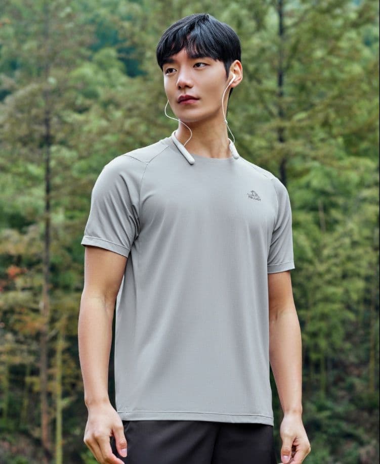 スポーツTシャツ 登山 爽快ドライ 山岳トレッキングシャツ