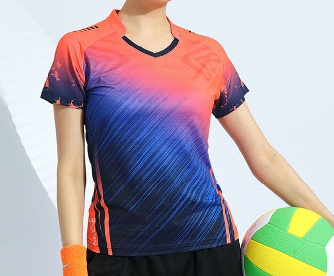 スポーツTシャツ バレーボール 瞬撃バレーボールウェア