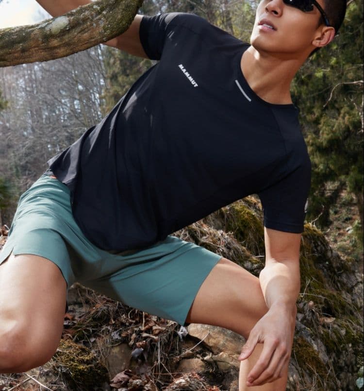 スポーツTシャツ 登山 アクティブ山岳トレッカー