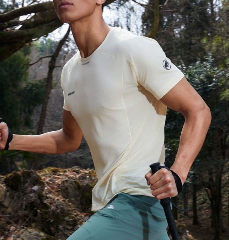 スポーツTシャツ 登山 アクティブ山岳トレッカー