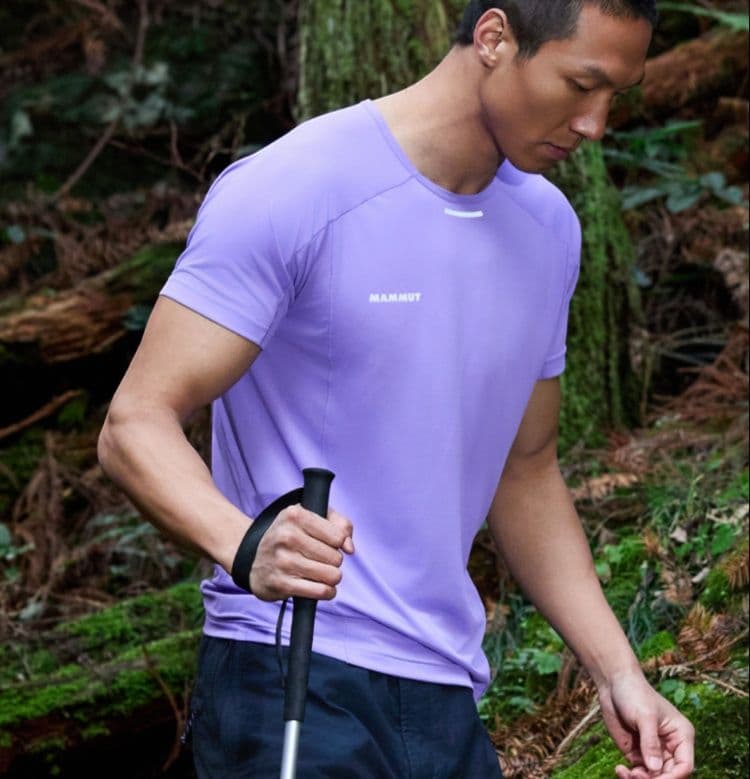 スポーツTシャツ 登山 アクティブ山岳トレッカー