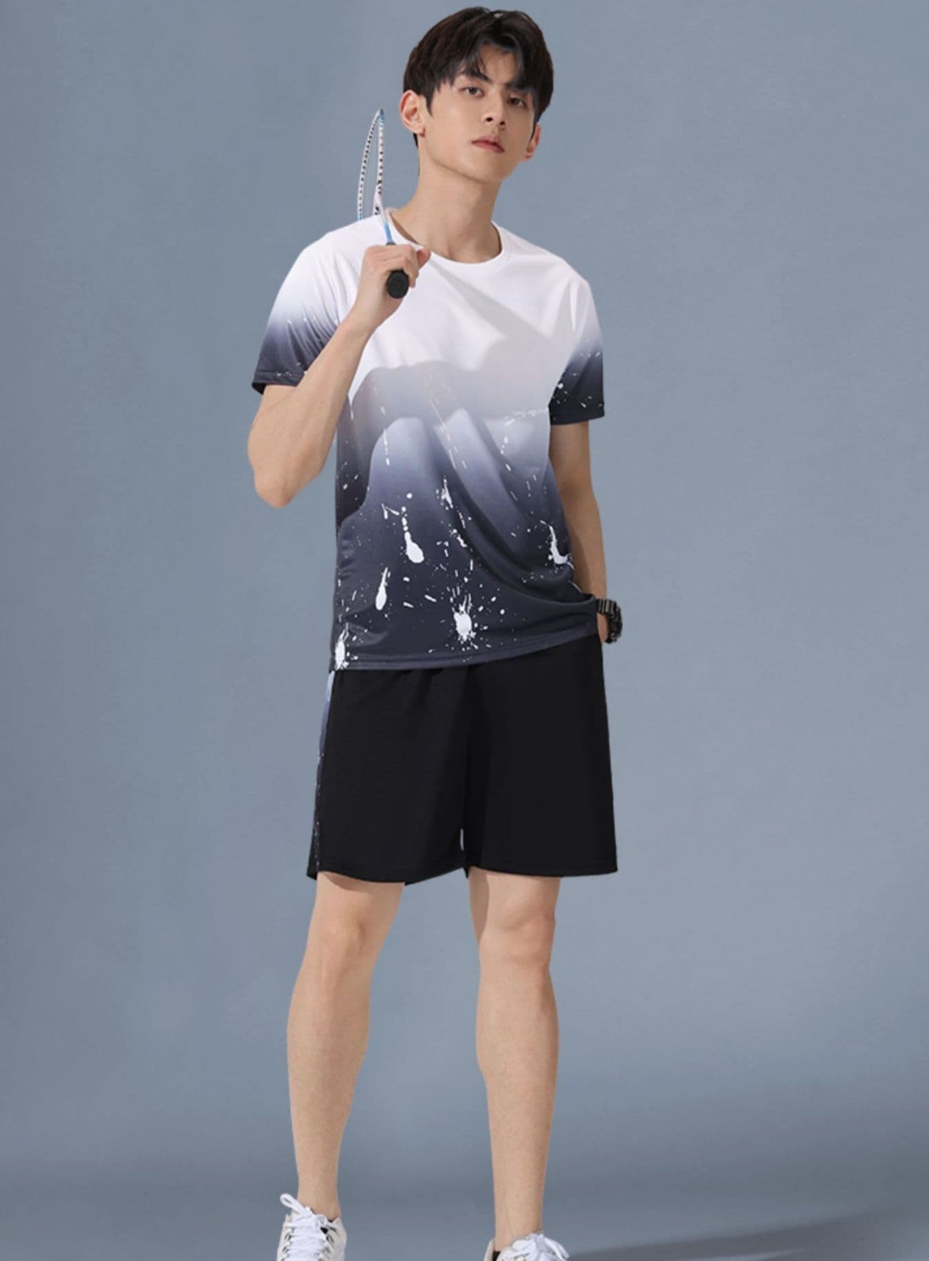 スポーツTシャツ バトミントン 疾風スマッシュ バドミントンウェア