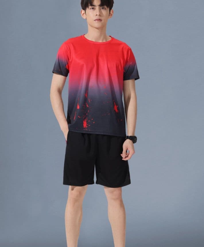 スポーツTシャツ バトミントン 疾風スマッシュ バドミントンウェア
