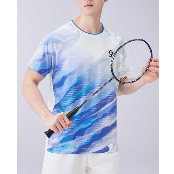 スポーツTシャツ バトミントン 波動クールウェア バドミントン