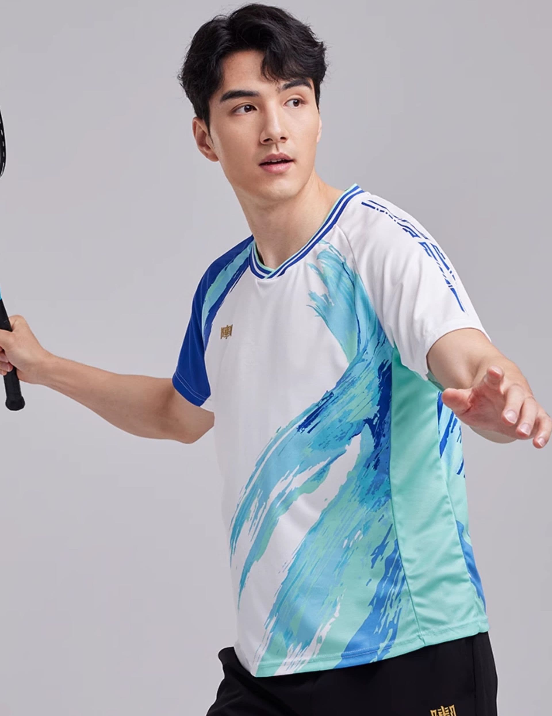 スポーツTシャツ バトミントン 匠織プロフェッショナル羽衣