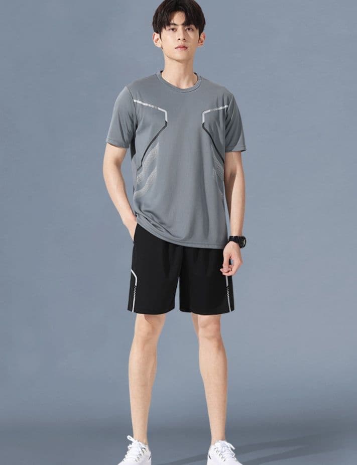 スポーツTシャツ ランニング ストリームラインランナー速乾機能性シャツ