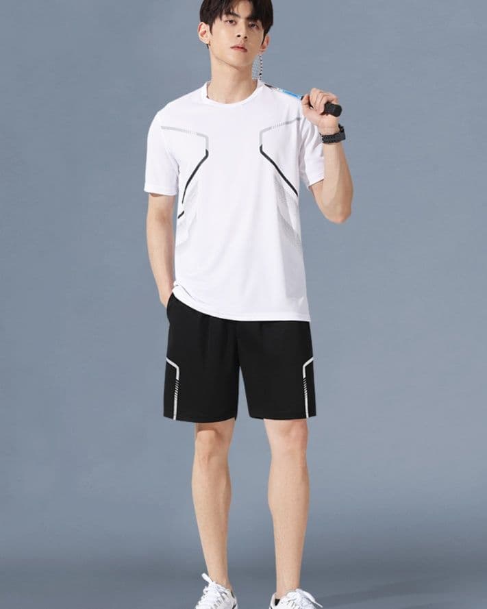 スポーツTシャツ ランニング ストリームラインランナー速乾機能性シャツ