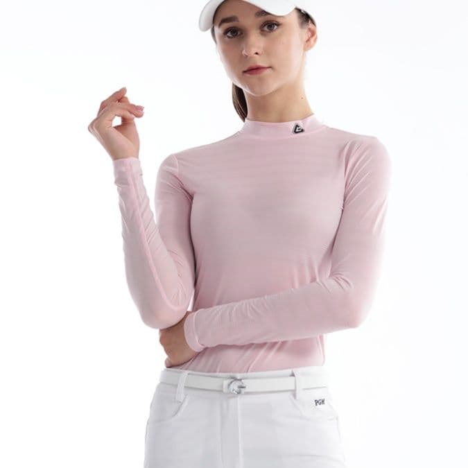 スポーツTシャツ ゴルフ 涼感ハイネックゴルフインナー