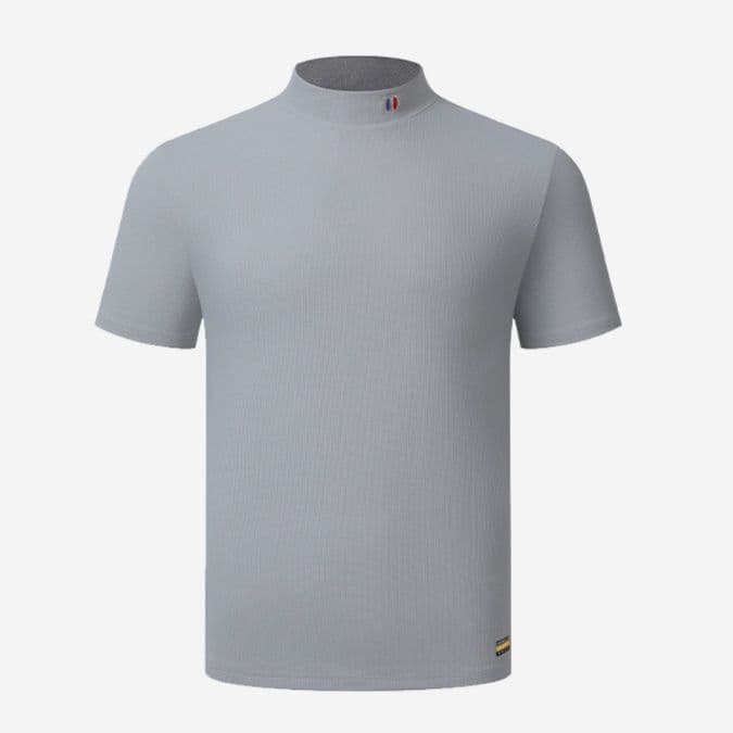 スポーツTシャツ ゴルフ 夏季爽快立領ゴルフシャツ
