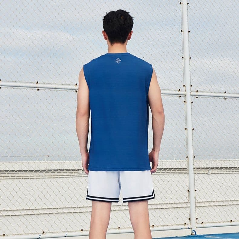 スポーツTシャツ 快適プレイ ノースリーブバスケシャツ