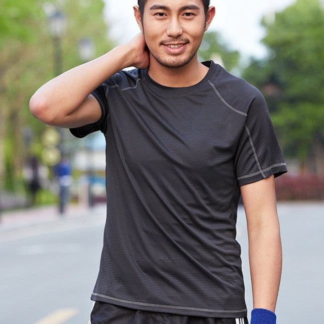 スポーツTシャツ 爽快ドライ メッシュTシャツ