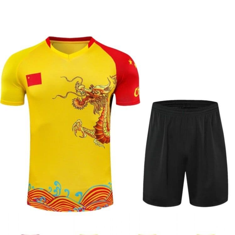 スポーツTシャツ 伝統龍柄サッカーユニフォーム