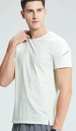 高機能吸汗速乾登山用半袖スポーツTシャツ