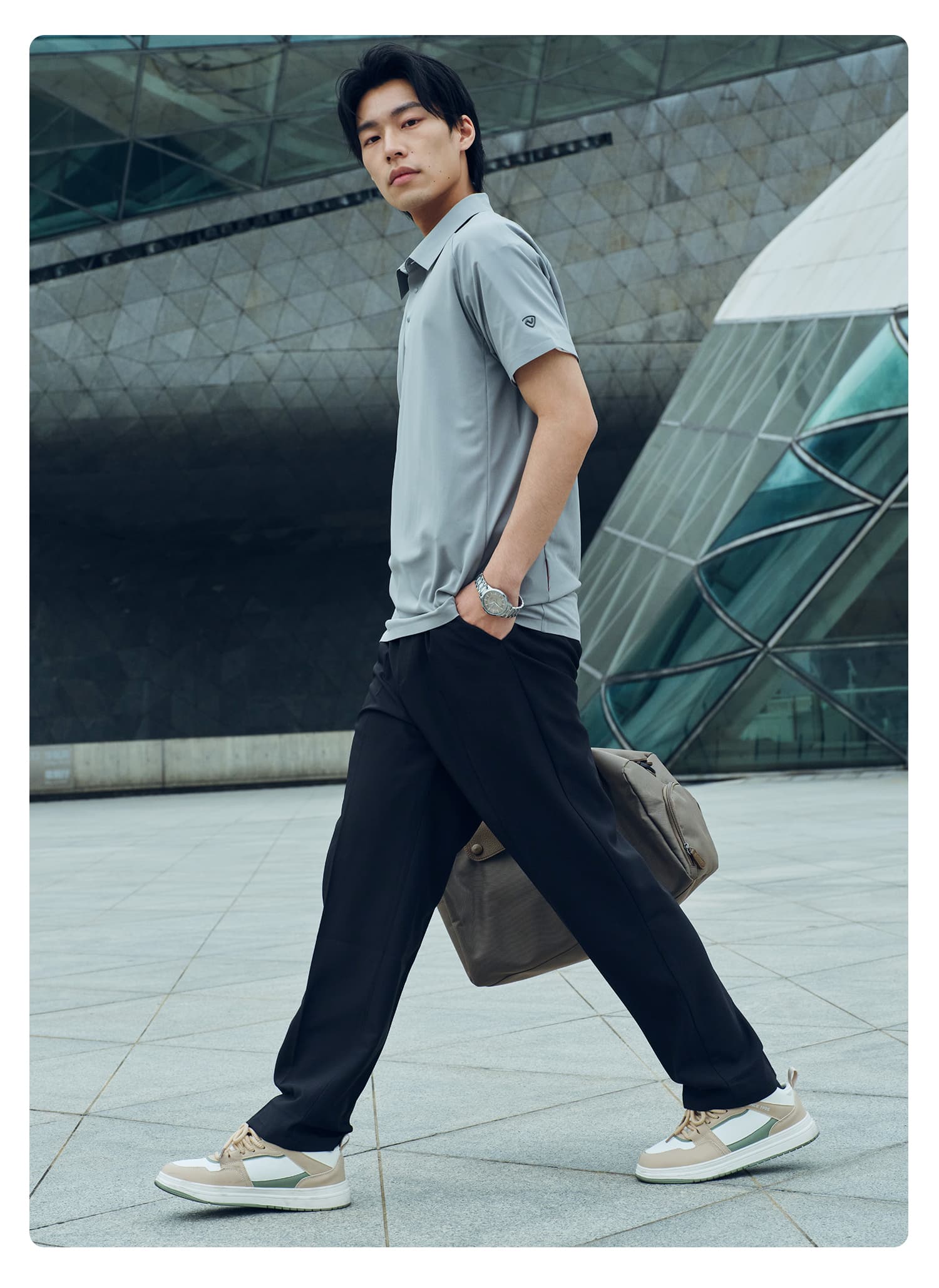 スポーツTシャツ 登山 アウトドア用高機能ポロシャツ