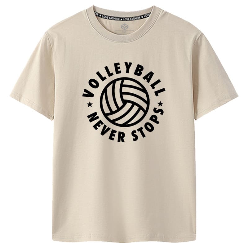 スポーツTシャツ バレーボール 常勝バレーボール円形ロゴTシャツ