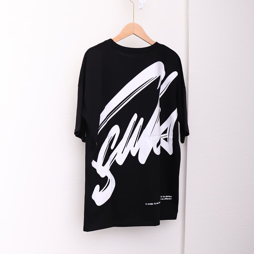 レディース春夏ロゴ半袖ランニング　スポーツTシャツ