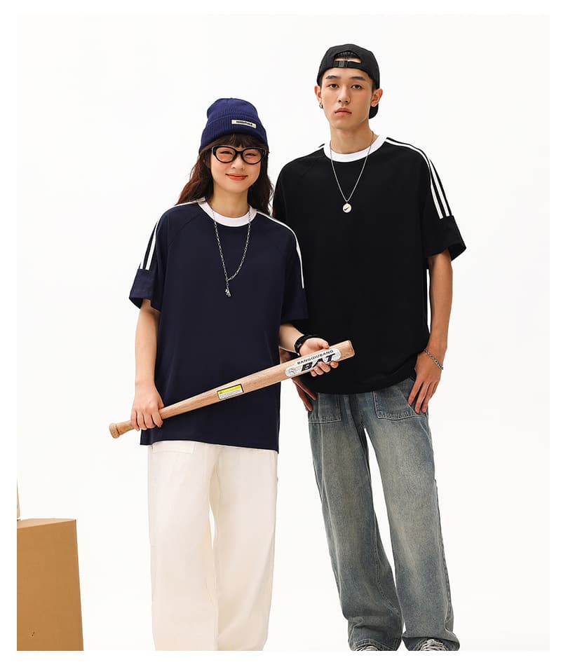 スポーツTシャツ 男女兼用 厚手生地 スポーツ半袖シャツ 全９色