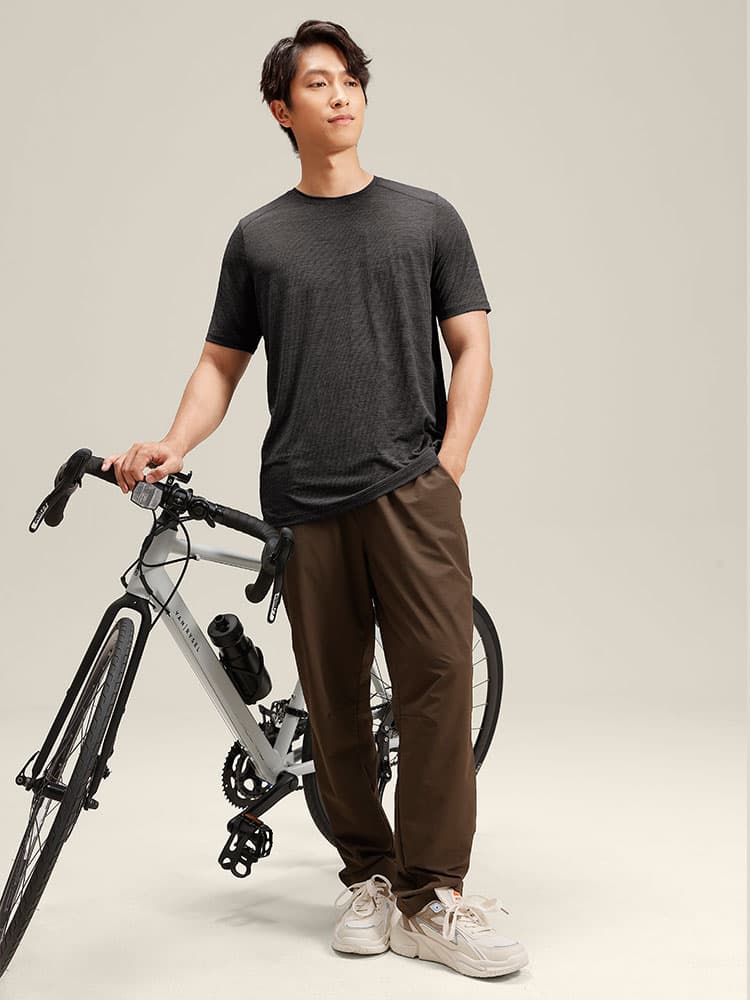 スポーツTシャツ エアリズム 速乾ランニング半袖シャツ