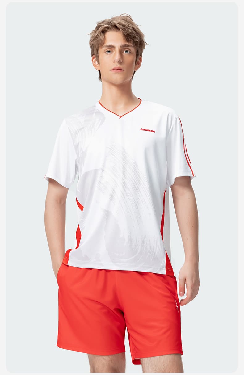スポーツTシャツ バトミントン 羽舞ドリーム グラデーション
