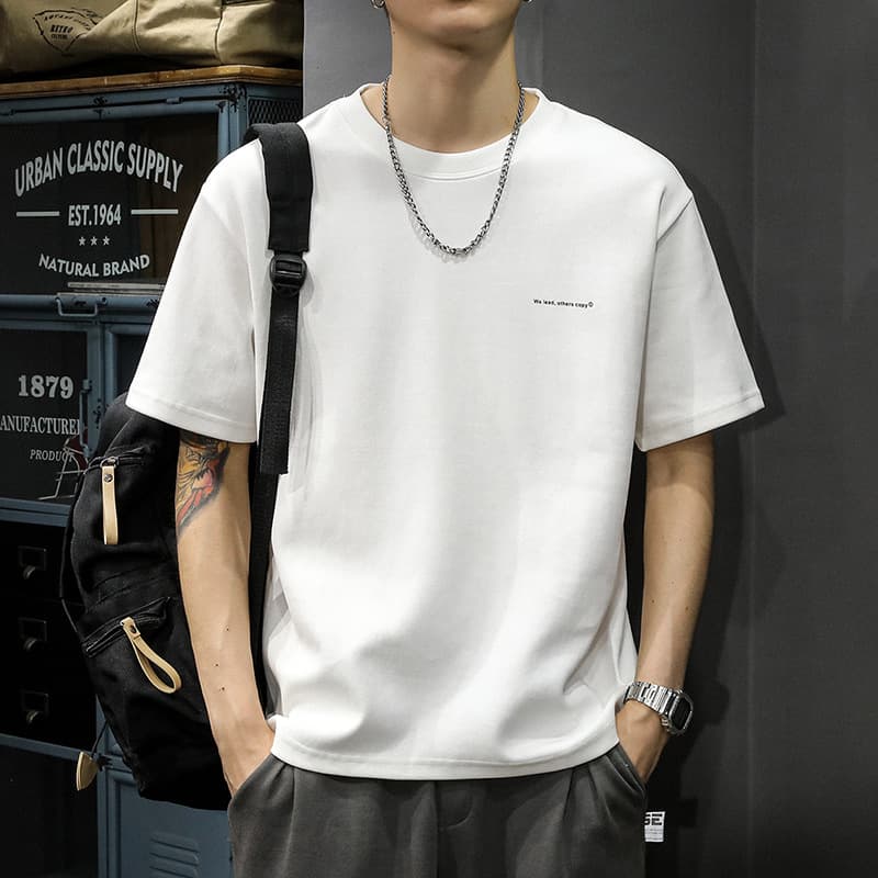 スポーツTシャツ メンズ スポーツ半袖ランニングシャツ ゆったりシンプル 全4色