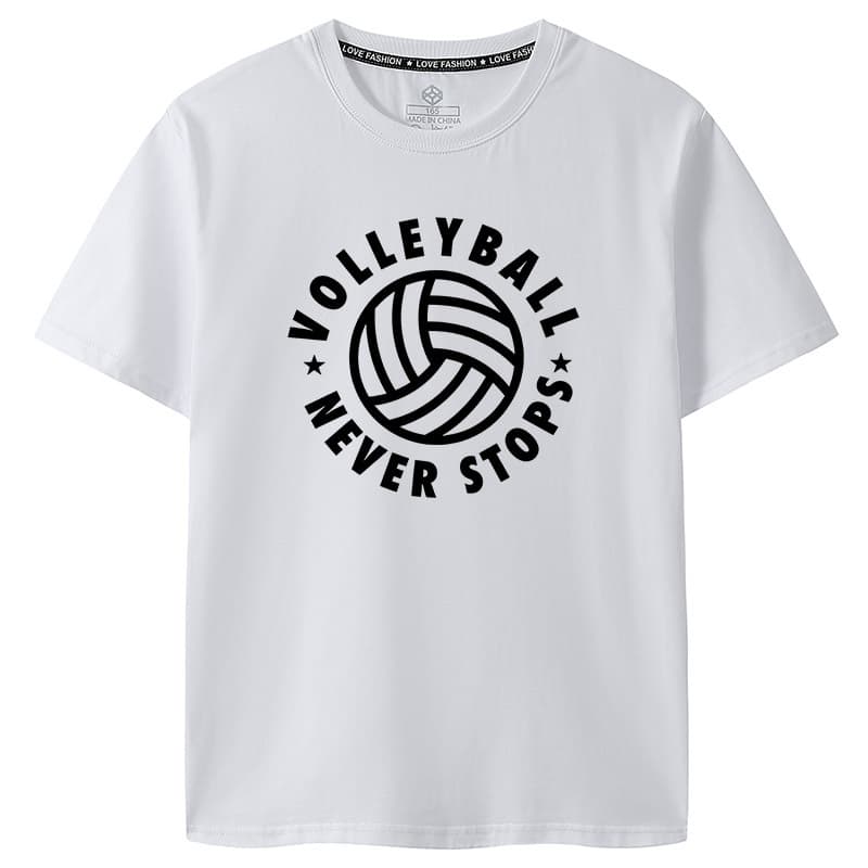 スポーツTシャツ バレーボール 常勝バレーボール円形ロゴTシャツ