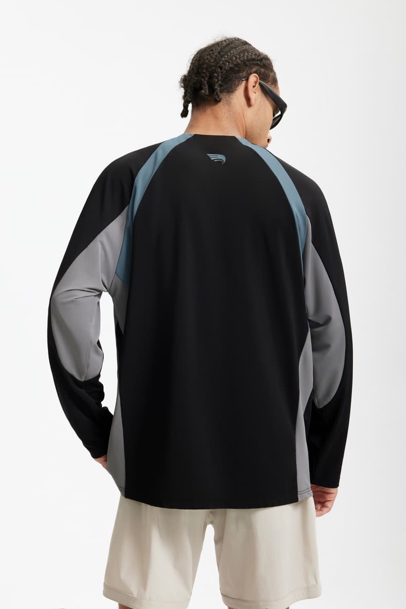 スポーツTシャツ 男女兼用冷感長袖スポーツシャツ全２色