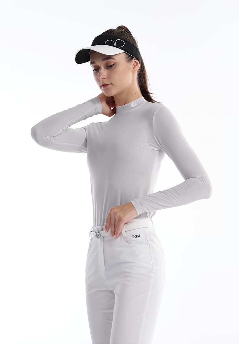スポーツTシャツ ゴルフ 涼感ハイネックゴルフインナー