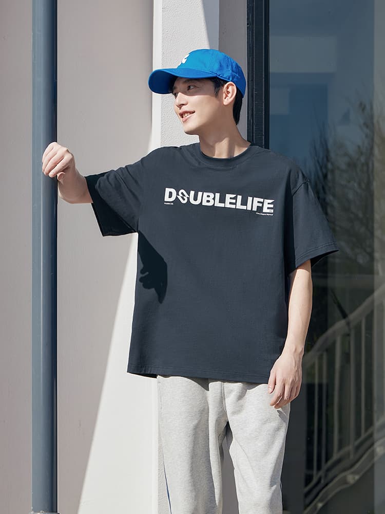 スポーツTシャツ 二重生活 快適ランニングシャツ