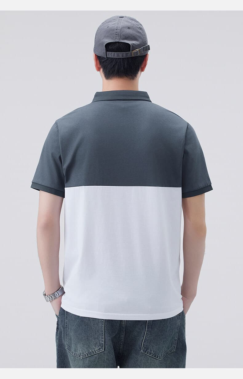 スポーツTシャツ 切替デザイン爽快ゴルフ用ポロシャツ