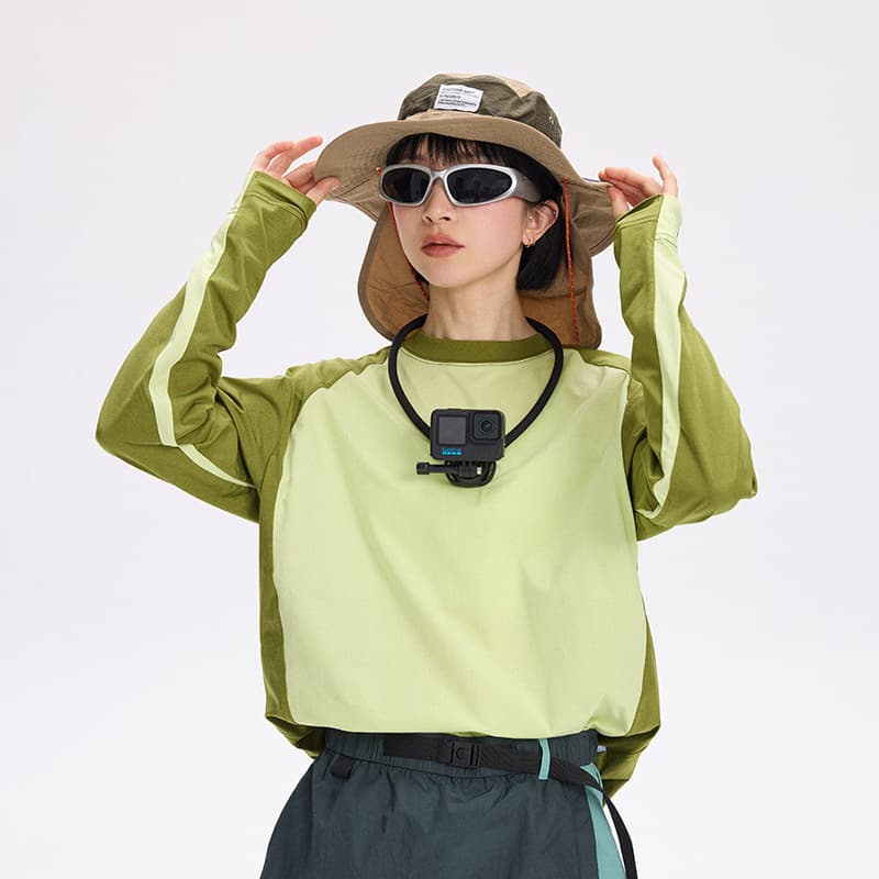 スポーツTシャツ 吸汗速乾長袖スポーツシャツ男女兼用全６色