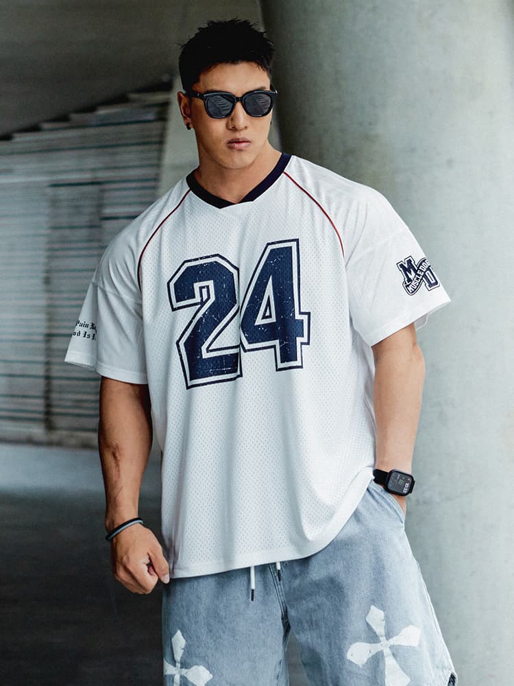 スポーツTシャツ サッカー 闘犬魂 ナンバー２４ ユニフォーム