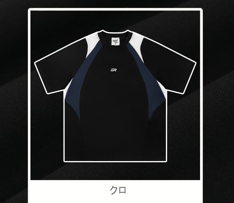 スポーツTシャツ 男女兼用スポーツ半袖シャツ 通気性メッシュ素材 全2色