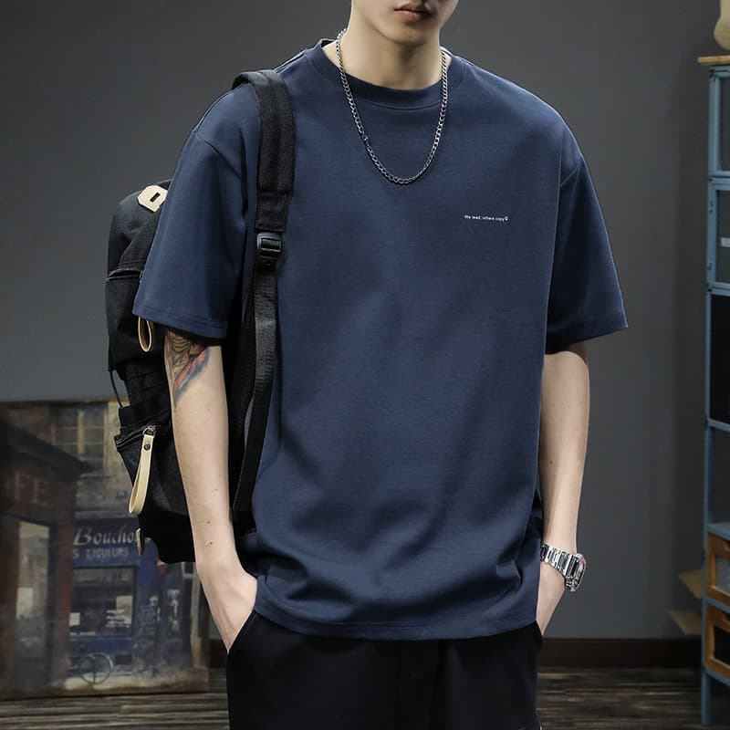 スポーツTシャツ メンズ スポーツ半袖ランニングシャツ ゆったりシンプル 全4色