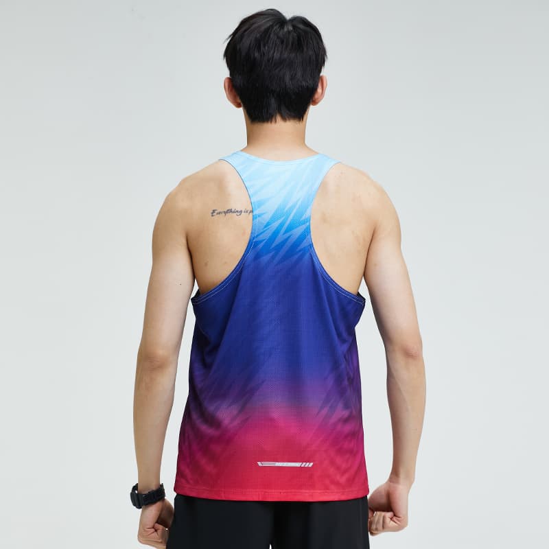 スポーツTシャツ グラデーションタンクトップ