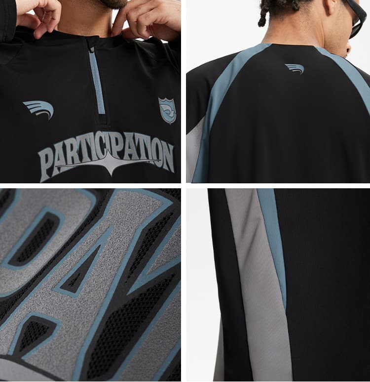 スポーツTシャツ 男女兼用冷感長袖スポーツシャツ全２色