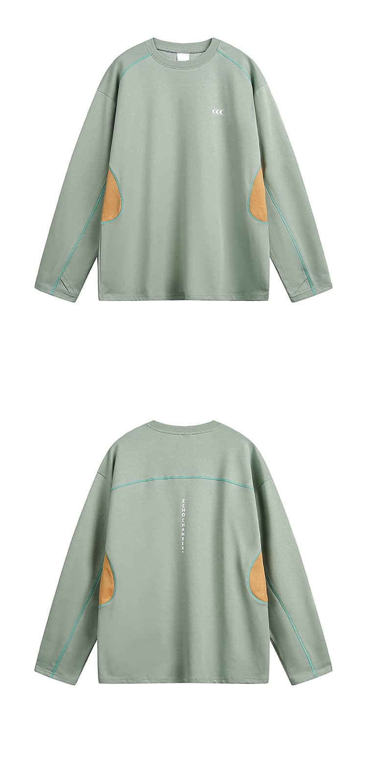 スポーツTシャツ 男女兼用スポーツ風長袖シャツ全3色春夏新作