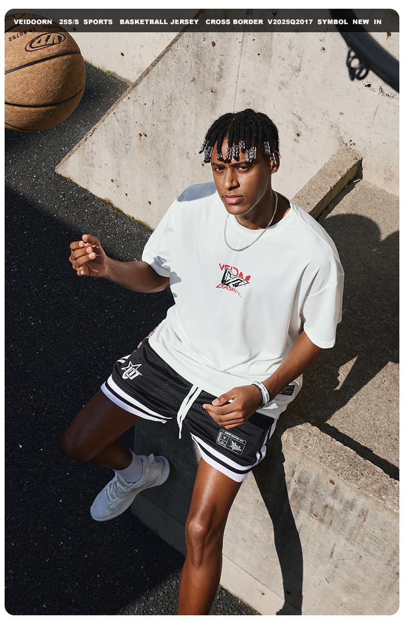 スポーツTシャツ ストリートバスケ半袖ウェア