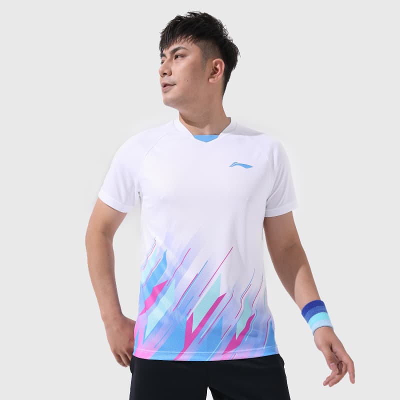 スポーツTシャツ バトミントン 瞬速ストローク 速乾バドミントンウェア